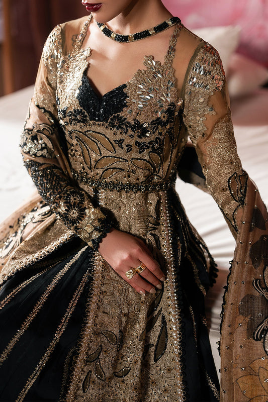 Pakistani Custom Stitched Wedding Dress - ZARHEL