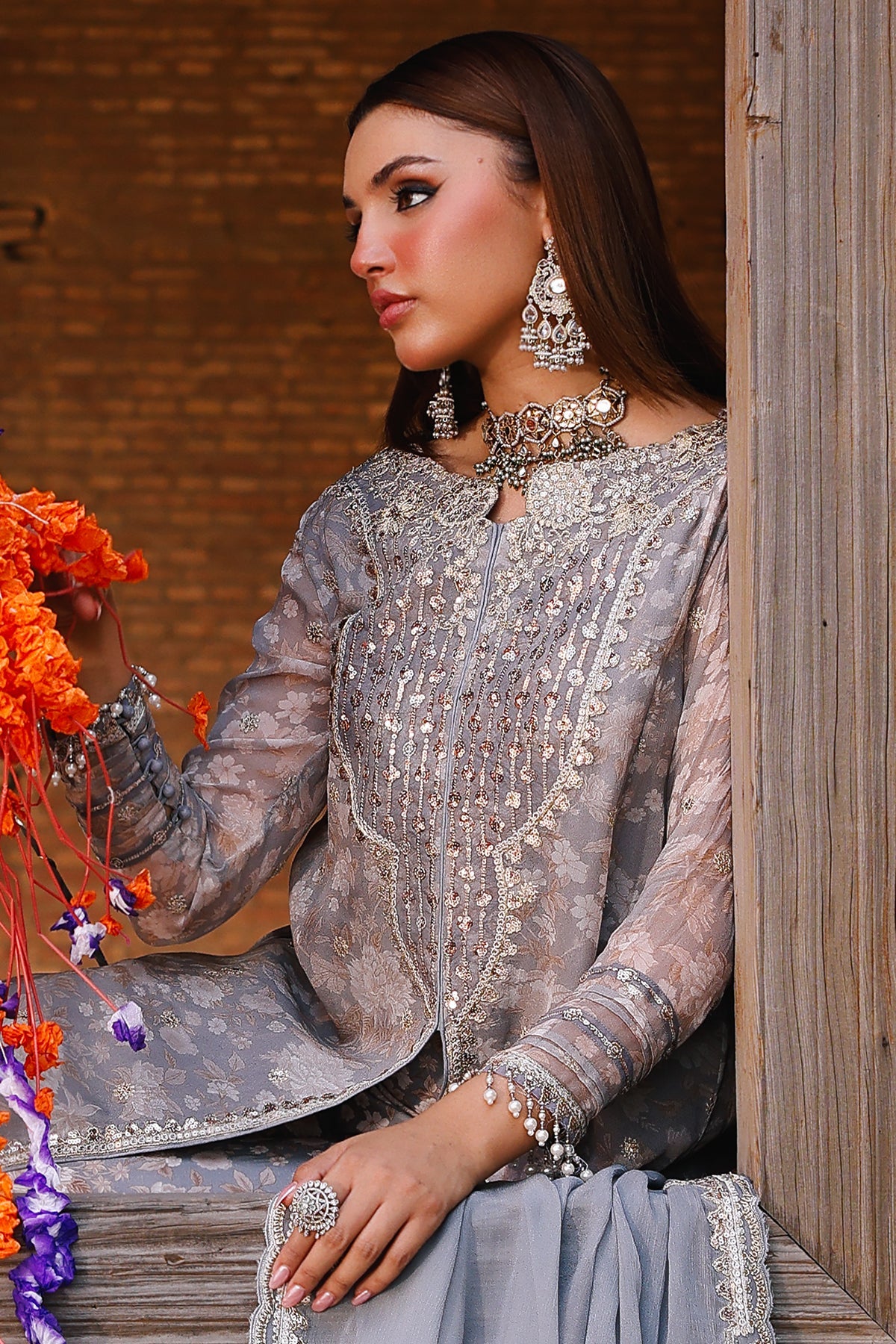 LUXURY CHIFFON VASL 25-22