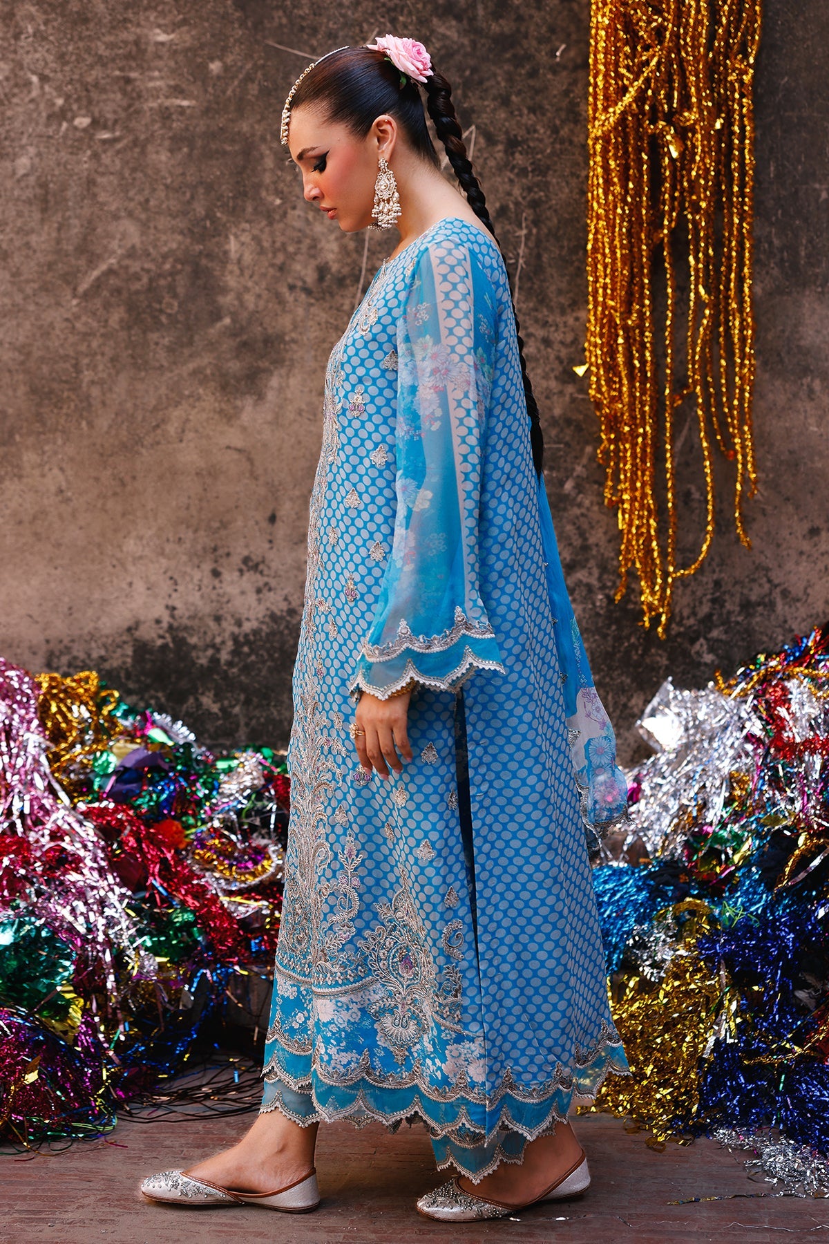 LUXURY CHIFFON VASL 25-20