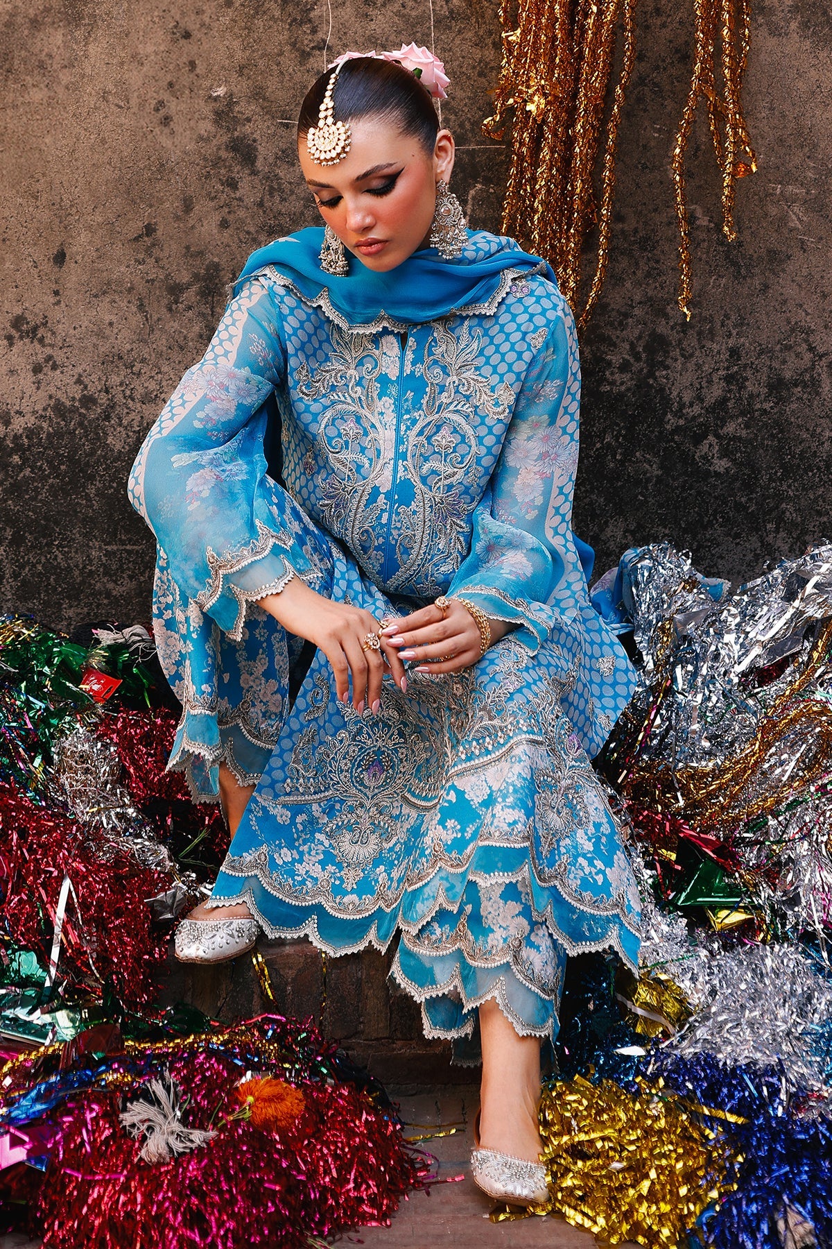 LUXURY CHIFFON VASL 25-20