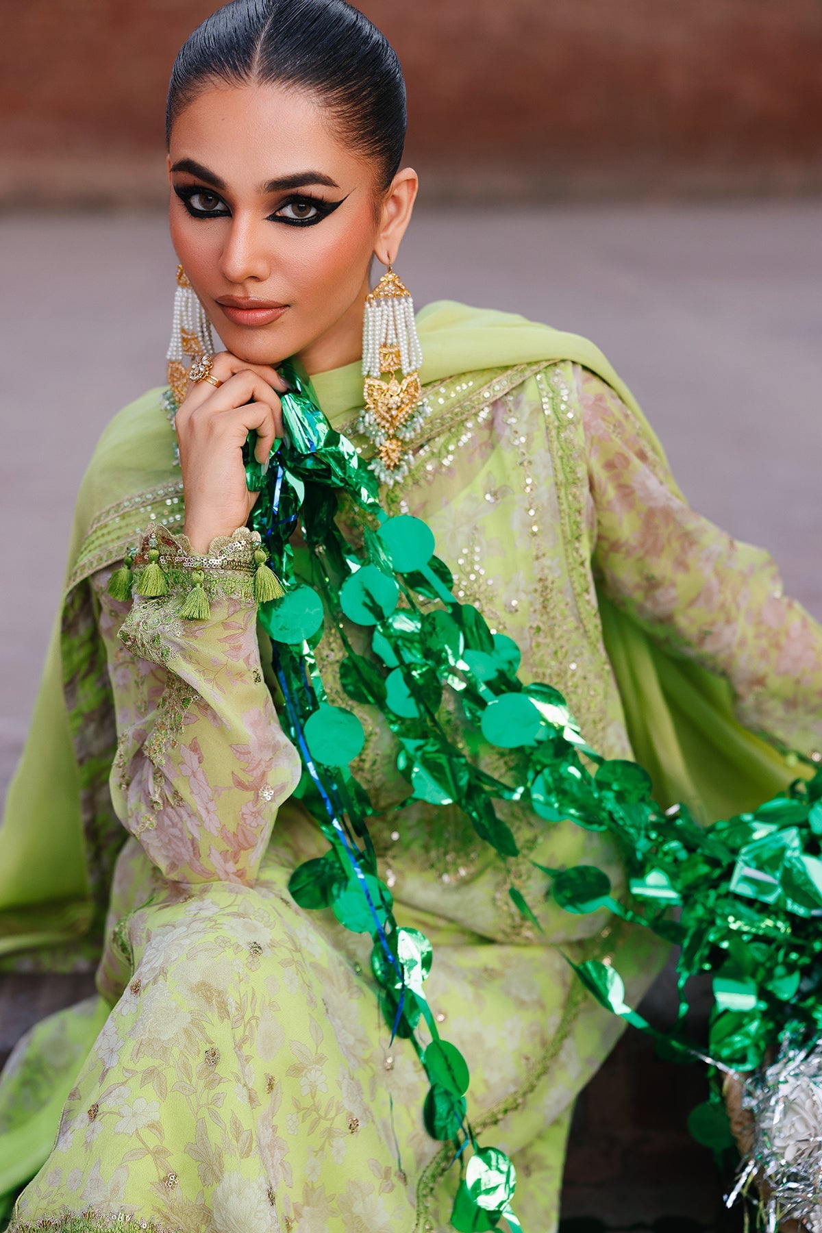 LUXURY CHIFFON VASL 25-18