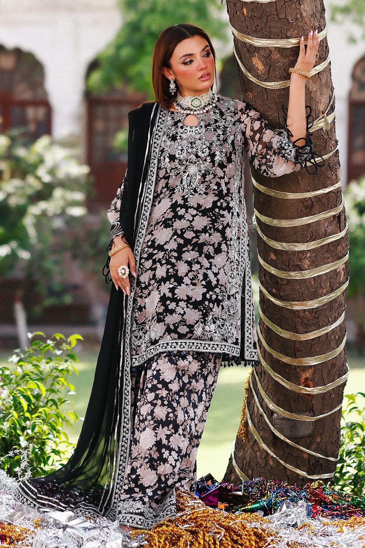 LUXURY CHIFFON VASL 25-15