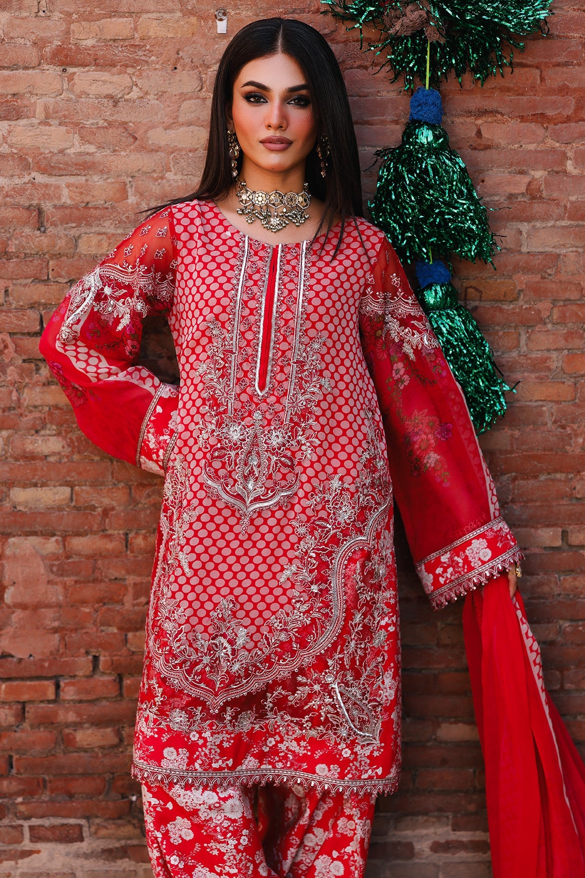 LUXURY CHIFFON VASL 25-16