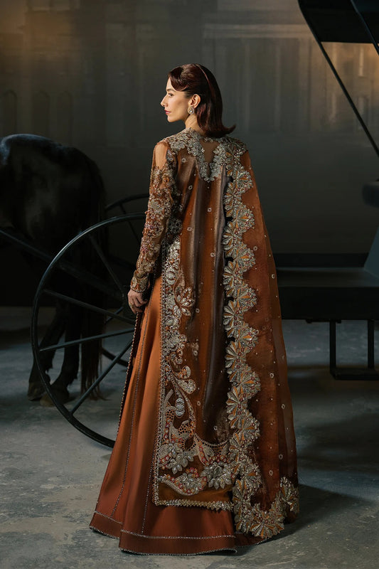 Pakistani Custom Stitched Wedding Dress - ZARHEL