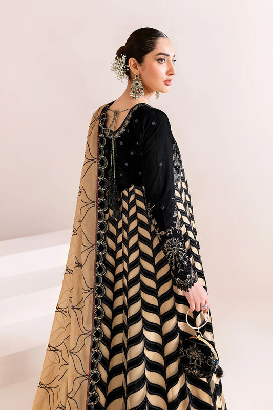Pakistani Custom Stitched Velvet Dress-2223-NOOR JAHAN