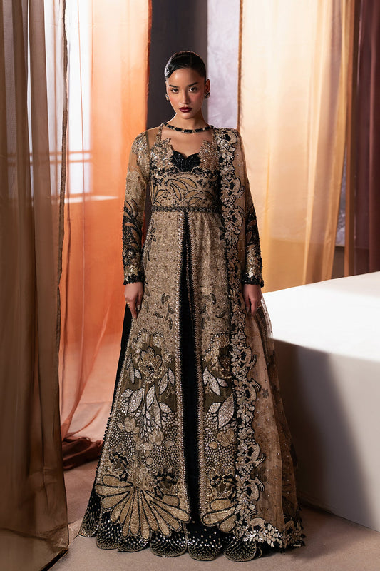 Pakistani Custom Stitched Wedding Dress - ZARHEL