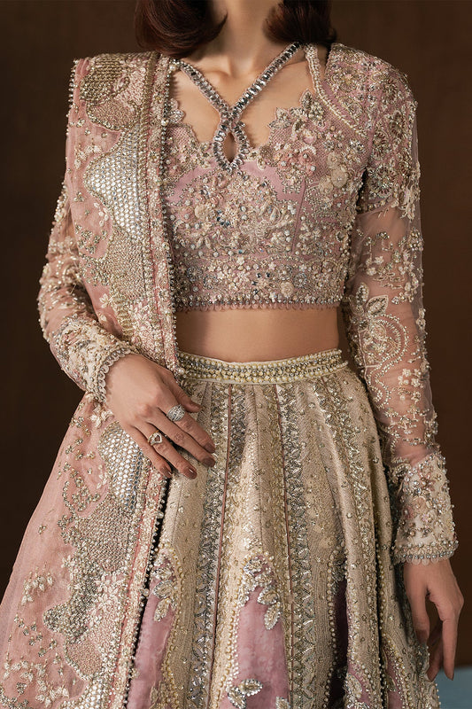 Pakistani Custom Stitched Wedding Dress - ZARHEL