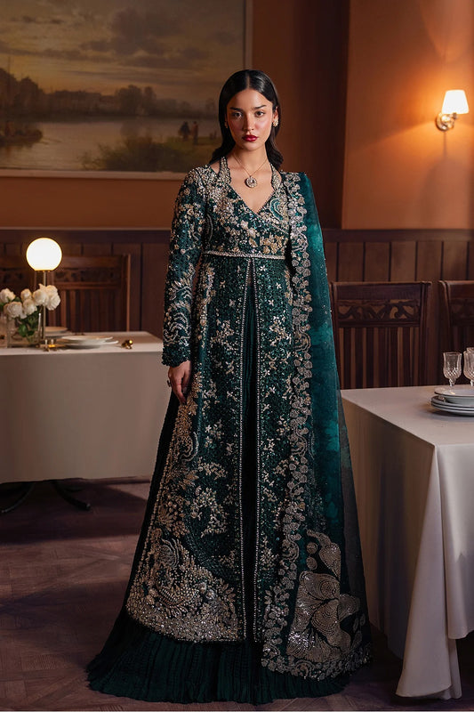 Pakistani Custom Stitched Wedding Dress - ZARHEL